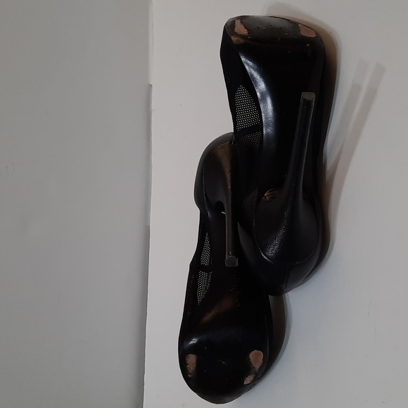 REPORT SIGNATURE BLACK JUNO NET PLATFORM HEELS SZ 8.5. - Picture 6 of 14